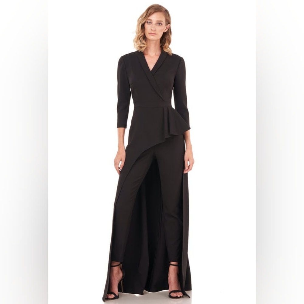 Kay  Unger Elegant Black Jumpsuit